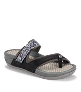 Deserae Slide Sandal Dark Grey - Women