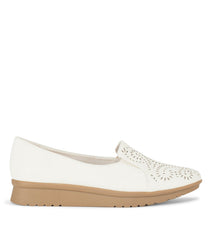 Amry Slip On Loafer Cream - Women