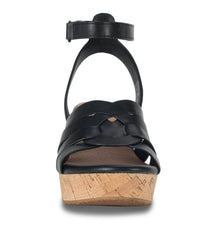 Bonita Wedge Sandal Black - Women