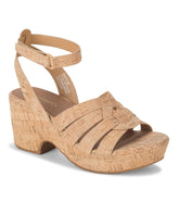 Bonita Wedge Sandal Natural Cork - Women