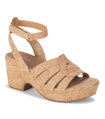 Bonita Wedge Sandal Natural Cork - Women