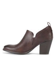 Caroline Ankle Bootie Dark Brown - Women