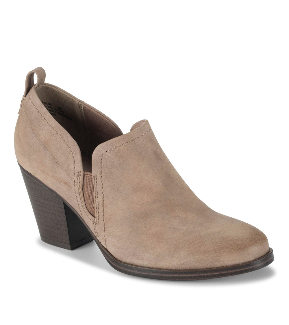 Caroline Ankle Bootie Light Mushroom - Women