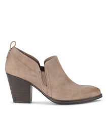 Caroline Ankle Bootie Light Mushroom - Women