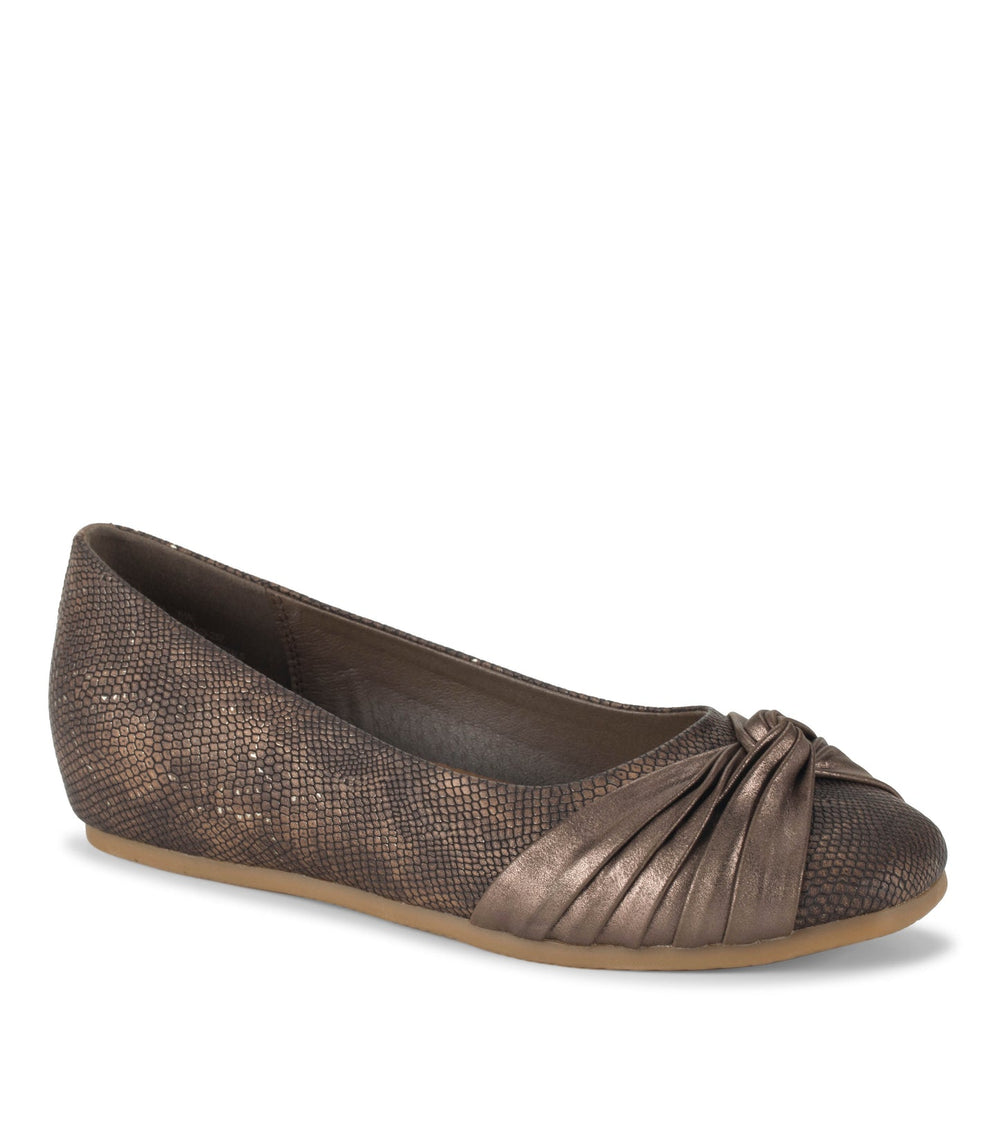 Chainey Casual Flat Taupe Metallic - Women