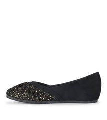 Charlie Flat Black/Old Gold - Women