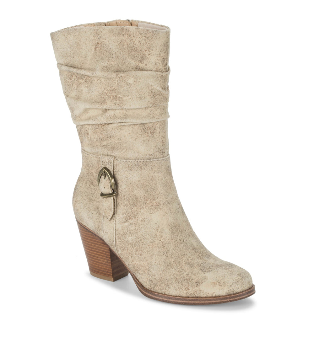Cheyenne Mid Calf Boot Cream - Women