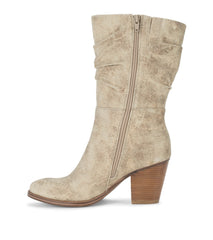 Cheyenne Mid Calf Boot Cream - Women