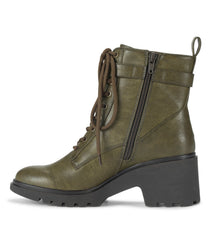 Dani Lace Up Boot Dark Jade - Women