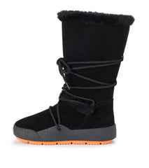 Danney Cold Weather Boot Black Suede - Women