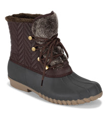 Flash Duck Boot Dark Brown - Women