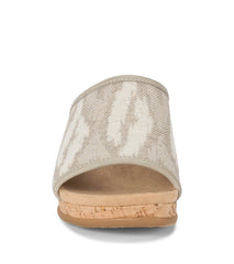 Flossey Wedge Slide Sandal Natural Ikat - Women