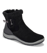 Kalina Cold Weather Bootie Black Suede - Women