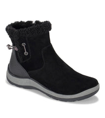 Kalina Cold Weather Bootie Black Suede - Women