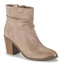 Katherine Block Heel Bootie Light Mushroom - Women