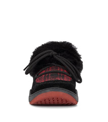 Landon Clog Slipper Black/Red - Women