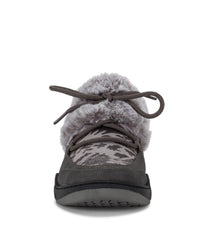 Landon Clog Slipper Dark Grey Zebra - Women