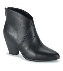 Liberty Block Heel Bootie Black - Women