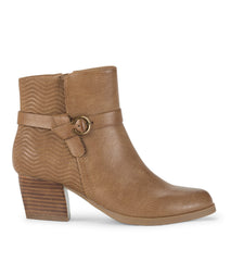 Linda Block Heel Bootie Salted Caramel - Women