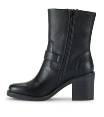 Mayla Mid Calf Boot Black - Women