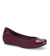 Mia Casual Flat Dark Cherry - Women