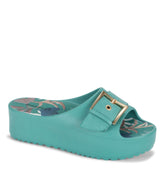 Pacey Platform Sandal Taffy Teal - Women