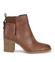 Rhoslyn Block Heel Bootie Brush Brown - Women