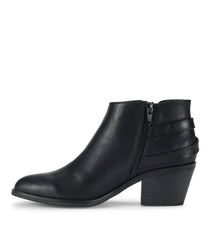 Shannen Block Heel Bootie Black - Women
