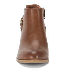 Shannen Block Heel Bootie Walnut - Women