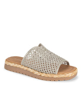 Tasmine Slide Sandal Champagne - Women