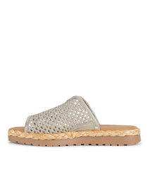 Tasmine Slide Sandal Champagne - Women