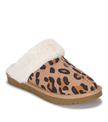 Teegan Clog Slipper Leopard - Women