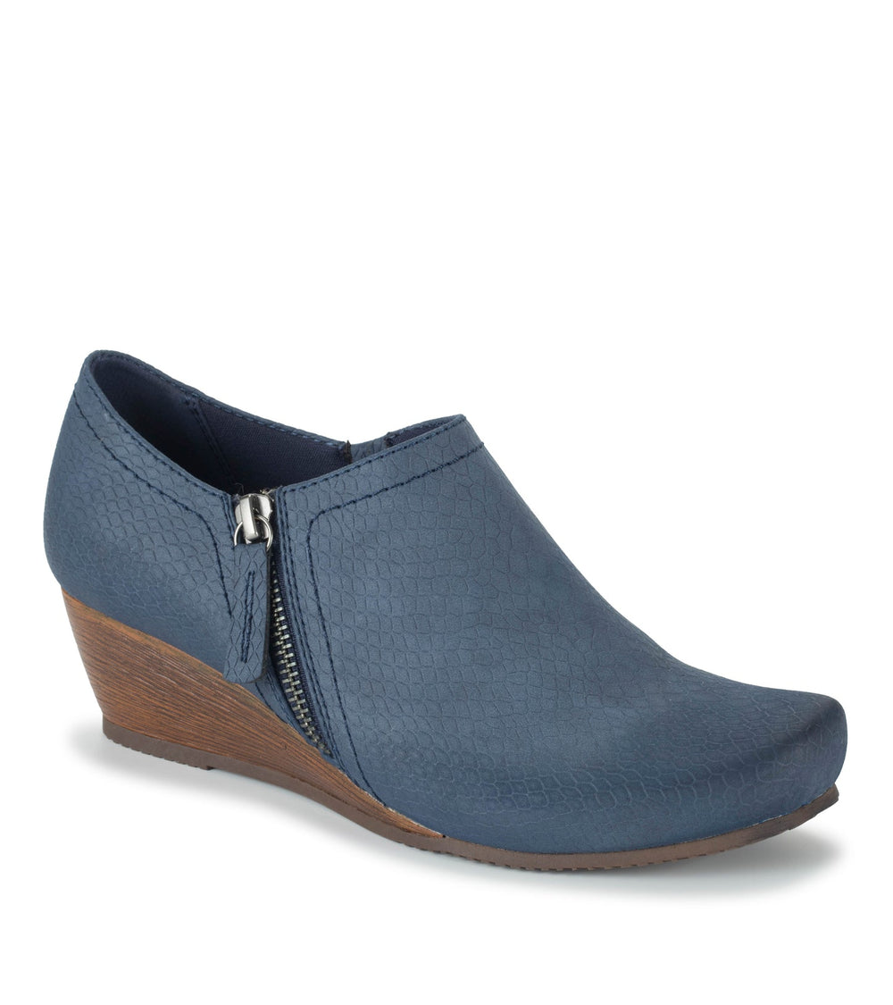 Louise Wedge Ankle Bootie - Midnight | Baretraps Midnight - Women