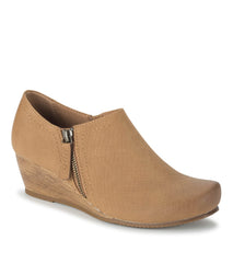 Louise Wedge Ankle Bootie Sandstone - Women