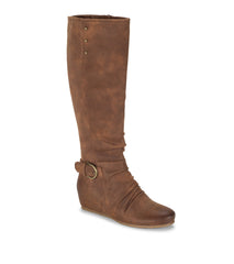 Scarlett Tall Wedge Boot Cashew - Women