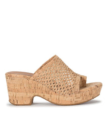 Bethie Wedge Sandal Natural Cork - Women