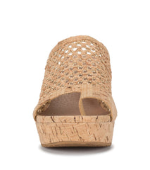 Bethie Wedge Sandal Natural Cork - Women