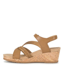 Farah Wedge Sandal Caramel - Women