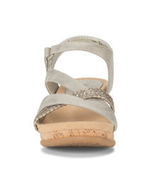 Farah Wedge Sandal Champagne - Women