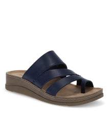 Fresha Slide Sandal Dark Navy - Women