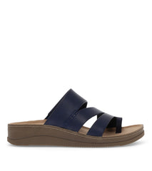 Fresha Slide Sandal Dark Navy - Women