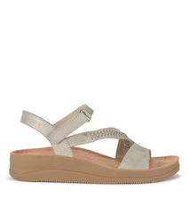 Frolick Wedge Sandal Champagne - Women
