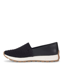 Gennie Slip On Black Crochet - Women