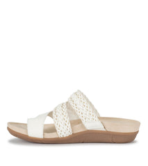 Jonelle Slide Sandal White - Women