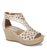 Miriam Wedge Sandal Soft Gold - Women