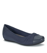 Mitsy Casual Flat Navy - Women