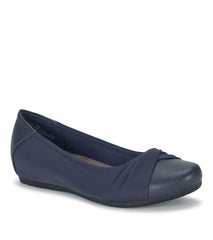 Mitsy Casual Flat Navy - Women