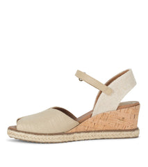 Odetta Espadrille Wedge Sandal Light Gold - Women