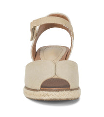Odetta Espadrille Wedge Sandal Light Gold - Women