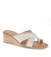 Paige Wedge Sandal Cream - Women